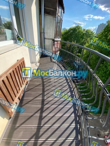 Крыша на балконе в Москве монтаж и ремонт по выгодной цене от МосБалкон