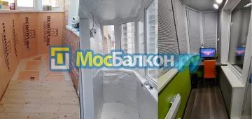 Остекление лоджий под ключ по выгодной цене в Москве – застеклить лоджию и балкон в МосБалкон