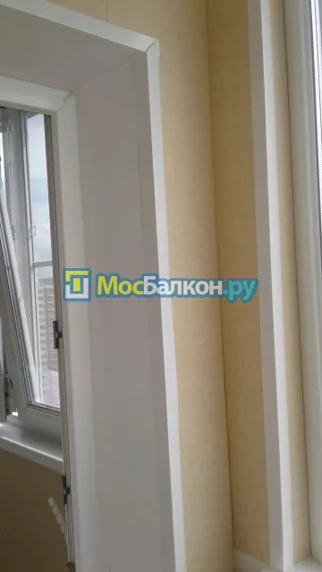 Отделка балкона и лоджии пластиковыми ПВХ панелями в Москве от компании МосБалкон