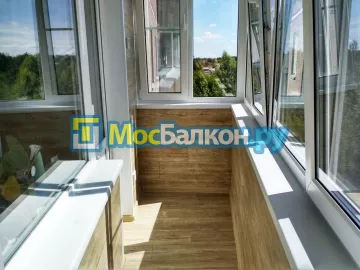 Отделка балконов в Москве | Отделка балконов и лоджий и обшивка под ключ в МосБалкон