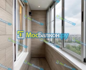  ОТДЕЛКА БАЛКОНА ВНУТРИ ЛАМИНАТОМ