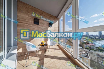 Панорамное остекление заказать под ключ по выгодной цене в Москве от компании МосБалкон