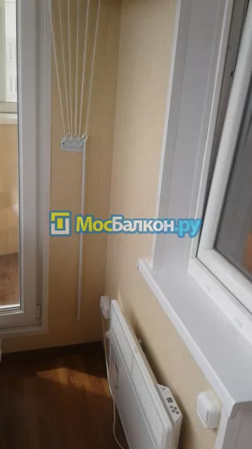 Отделка балкона и лоджии пластиковыми ПВХ панелями в Москве от компании МосБалкон