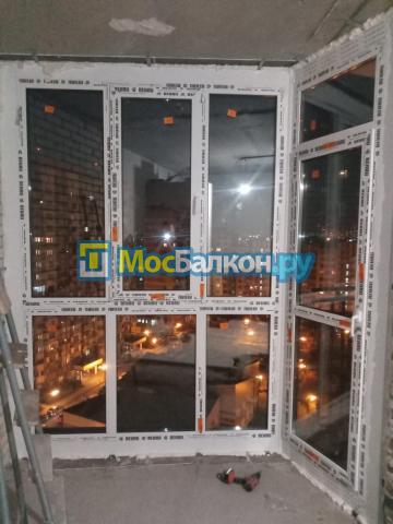 Панорамное остекление балконов в Москве. Цены.