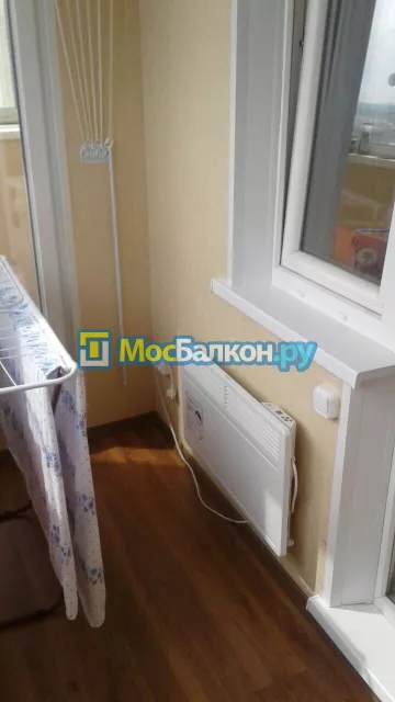 Отделка балкона и лоджии пластиковыми ПВХ панелями в Москве от компании МосБалкон