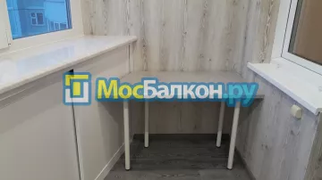 Шкаф на балкон купить в Москве на заказ недорого от МосБалкон