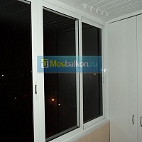   Остекление балконов алюминиевыми окнами