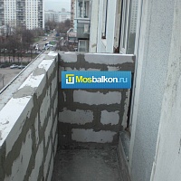 Кладка на балконе